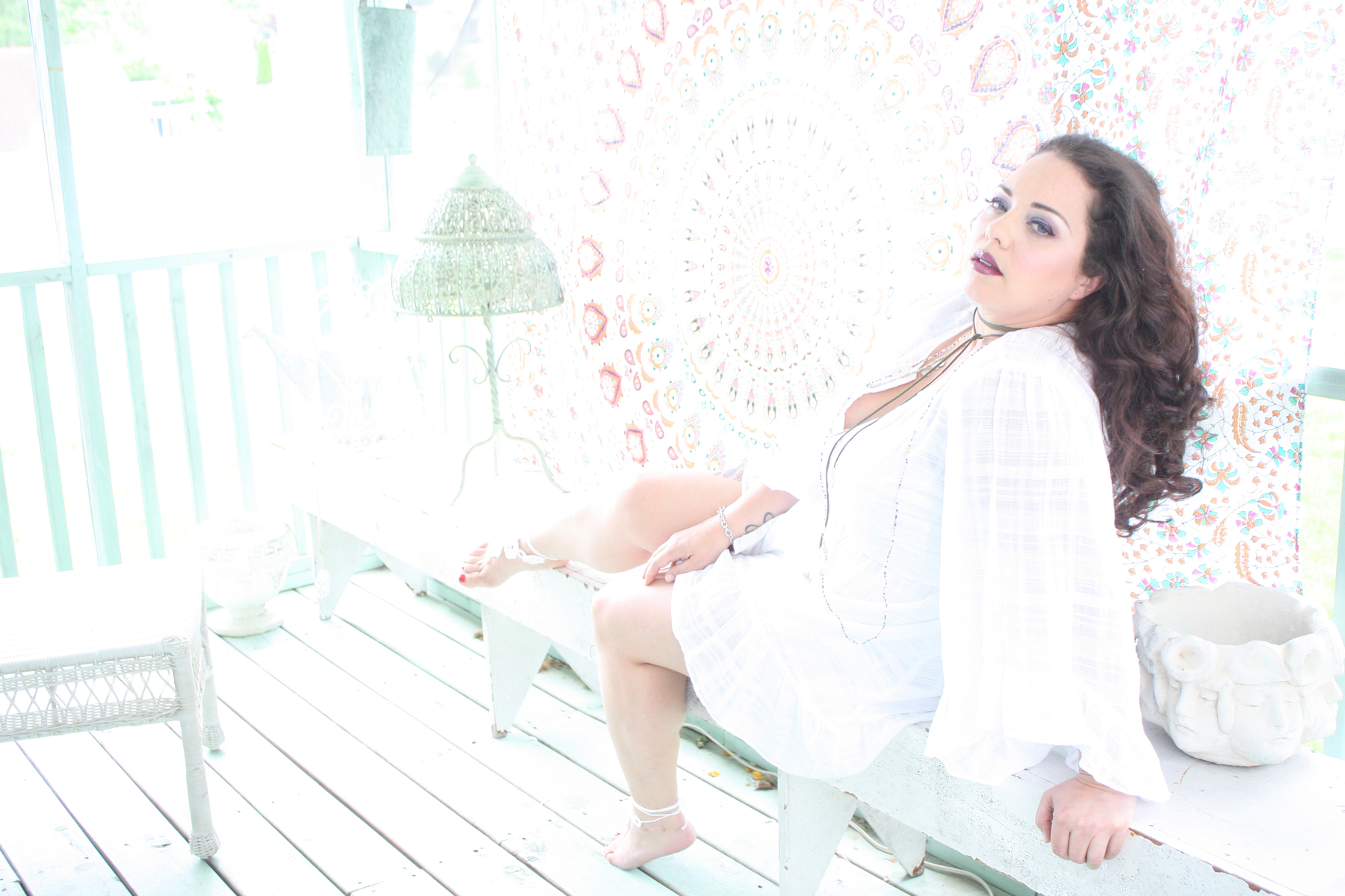 Bohemian Boudoir Shoot/Nicole Palermo Makeup